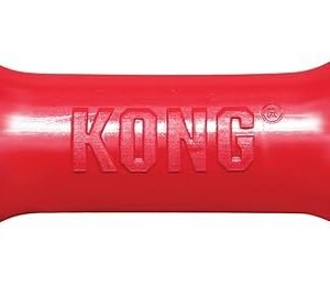 KONG - Extreme Goodie Bone - KONG's Most Durable Natural Rubber Dog Bone for Power Chewers - Black - For Medium Dogs